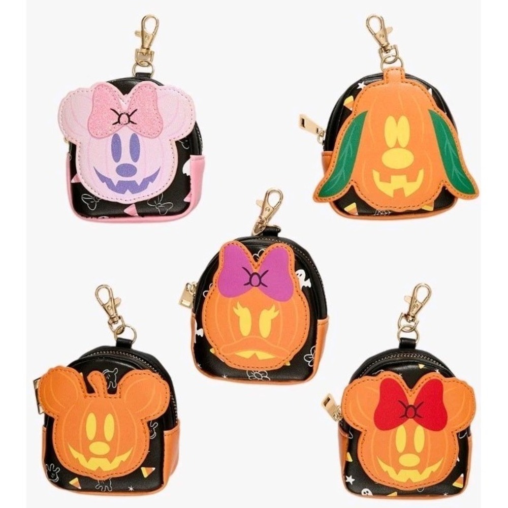 Mickey and Friends Halloween Mini-Backpack Bag Charm Mystery BLIND BOX NEW